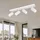 GLOBO Deckenlampe Spot 4 flammig 4x 4,5W rechteckig weiß