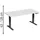Geramöbel Schreibtisch Elevate Plus, elektrisch höhenverstellbar, HxBxT 630-1.280 x 1.600 x 800 mm, lichtgrau/anthrazit
