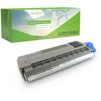 Green2Print Toner schwarz 6000 Seiten ersetzt OKI 43324424 passend