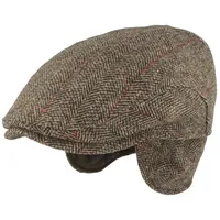 Breiter Schiebermütze schwarz 60