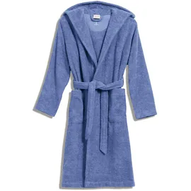 Möve Bademantel mit Kapuze Superwuschel in cornflower | Gr.: 152,