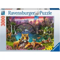 Ravensburger Puzzle Tiger in paradiesischer Lagune (16719)