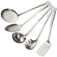 Stanley Rogers Küchenhelfer Set in Silber – 5-teiliges Premium