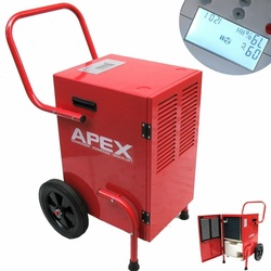 Apex Luftentfeuchter Bautrockner Luftentfeuchter Lufttrockner 55281 50L Trockner rot
