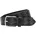 Herrengürtel Lederimitat schwarz 95 cm