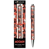 Flame Tree Gift Premium Kugelschreiber: Tove Jansson, Mumin Bücherregale: Unser Hochwertiger Ballpoint Pen in einer dekorativen Geschenkbox und mit auswechselbarer Kugelschreibermine (Kugeschreiber mit Kunstmotiv)