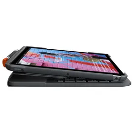 Logitech Slim Folio - Tastatur und Foliohülle - kabellos - Bluetooth LE - QWERTY