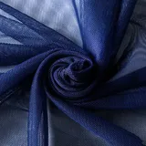 160cm x 5m Tüll Stoff Tüllband Tüll Dekostoff für Hochzeit Geburtstag Weihnachten Fest Kommunion Party Deko,Nähen von Brautschleiern Hochzeitskleid Tischläufer Tutu Röcken Geschenk-Schleife, Navy blau