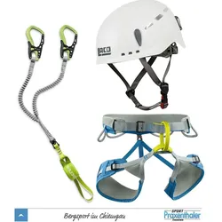 Klettersteig Komplettset Edelrid Cable Comfort + Edelrid Jay Gurt + LACD Protector Helm phantom