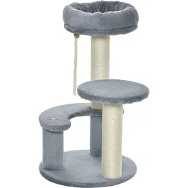 PawHut Kratzbaum 40 x 40 x 65 cm grau