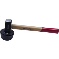 CONNEX Plattenverlegehammer »COX622256«, Durchmesser Kopf: 11 cm - schwarz