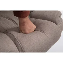 TPFLiving Xavier Two Stoff taupe