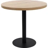 Maison Exclusive Bistrotisch Hellbraun 80 cm MDF - Braun