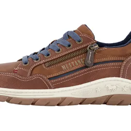 Mustang Sportliche Schnürschuhe in braun, 42 EU