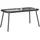 vidaXL Gartentisch Couchtisch 90 x 45 x 43 cm Schwarz