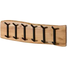 MASSIVMOEBEL24.DE Wandgarderobe Melbourne 100 x 25 x 3 cm Akazie
