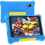 hotlight Kinder Tablet 7 Zoll, Tablet für Kinder mit Android 13, 5GB RAM+32GB ROM+128GB Erweiterbar, Wi-Fi, Bluetooth, Type-C, Kids Tablet mit Quad Core Blau