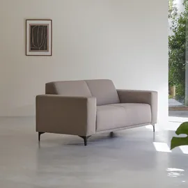 Tikamoon 2,5-Sitzer-Sofa Lars mit taupegrauem Stoffbezug