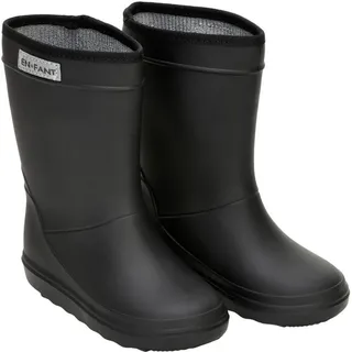 ENFANT Rain Boots Solid - Black - 26