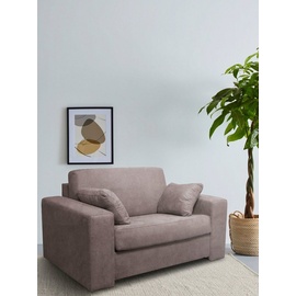 Home Affaire Sessel »Roma Matratzenhöhe 140cm«, Dauerschlaffunktion, mit Unterfederung, Liegemaße ca 83x198 cm braun