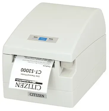 Bondrucker Citizen CT-S2000 - Bondrucker mit Frontausgabe und Abschneider, 82.5m...