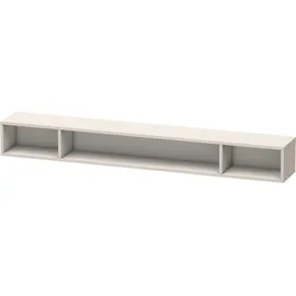 Duravit L-Cube 100x14cm, Tau matt, 3 Fächer, horizontal