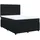 vidaXL Boxspringbett 140 x 200 cm Schwarz
