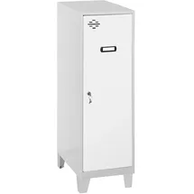 simonlocker montadas Simonrack Spind SIMONLOCKER DISM SINGLE grau, weiß 8425437120268, 1 Schließfach 30,0 x 50,0 x 101,5 cm