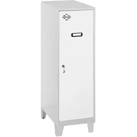 simonlocker montadas Simonrack Spind SIMONLOCKER DISM SINGLE grau, weiß 8425437120268, 1 Schließfach 30,0 x 50,0 x 101,5 cm