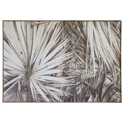 Chic Antique Bild mit Palmenblatt, H53 x L77 cm