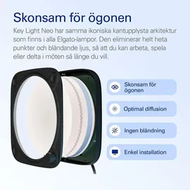 Elgato Key Light Neo Schwarz