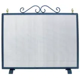 El Zorro Funkenschutzgitter Metall 67 x 60 cm Blau