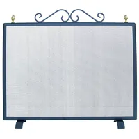 El Zorro Funkenschutzgitter Metall 67 x 60 cm Blau