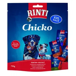 RINTI Chicko Sortenvielfalt XXL PACK Hundesnacks 4 x 4 x 175 Gramm