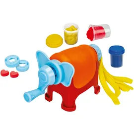 Simba Elephan-Dough Knetset 3 Dosen 6 Schablonen 8-teiliges Kreativset