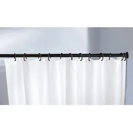 KLEINE WOLKE Duschvorhangstange 0362926000 125 - 220 cm schwarz