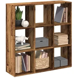 vidaXL Raumteiler 102 x 29 x 103,5 cm Altholz-Optik