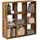 vidaXL Raumteiler 102 x 29 x 103,5 cm Altholz-Optik