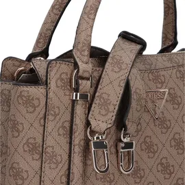GUESS Eco Erica 2 Compartment Satchel Latte Logo - Einheitsgröße