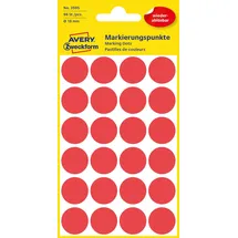 Avery Zweckform Klebepunkte 3595 rot Ø 18,0 mm 96 St.