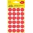 Avery Zweckform Klebepunkte 3595 rot Ø 18,0 mm 96 St.