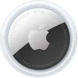 Apple AirTag, Artikel, Finder, Silber, Weiß, Staubresistent, IP67, CR2032