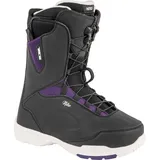 Nitro Scala Tls '23 All Mountain Freeride Freestyle Snelsluitsysteem Snowboardboot, BLACK-PURPLE, MP 26,0 // EU 40 US 8,5