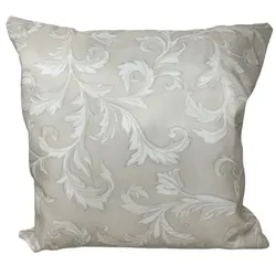 Jet-Line Outdoor 2-er Kissen Set beige Blumenmuster Outdoorkissen