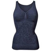 LASCANA Shapingtop Damen marine-leo Gr.XL (48/50)