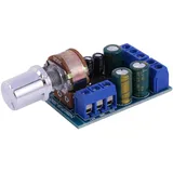 Jojomino Tda2822 Tda2822M Mini 2.0 Kanal 2X1W Stereo Audio Leistung Verstärker Board Dc 5 V 12 V Lautstärkeregler Potentiometer Modul