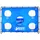 Best Sporting Fußballtor Blau/Grau 11084