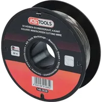 KS Tools Scheiben-Schneiddraht, 4-kant, 50m auf Rolle