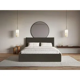 Selsey Softie Slim 200 x 200 cm Dunkelgrün