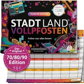 Denkriesen Stadt Land Vollpfosten 70/80/90 Edition - Früher war alles besser